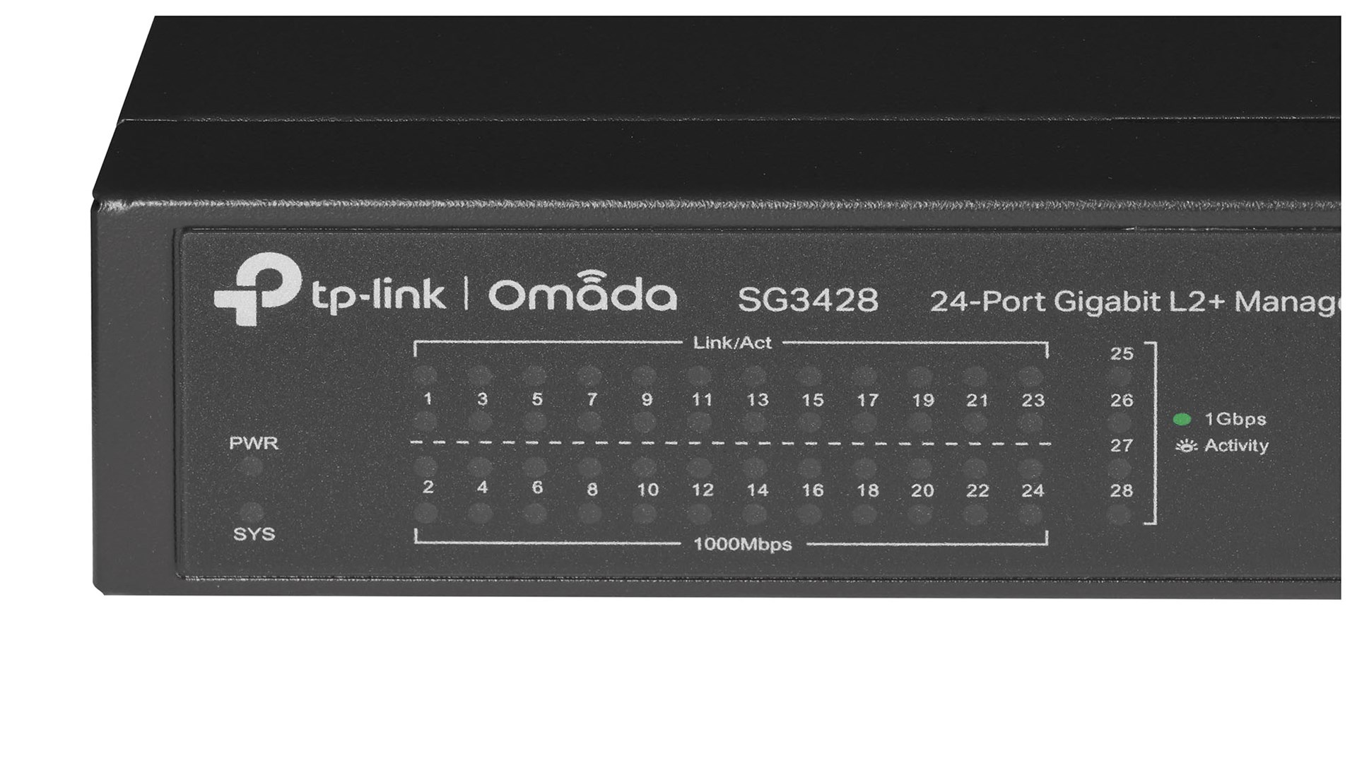 TP-Link Omada 24-Port Gigabit L2+ Managed Switch with 4 SFP Slots TP-Link Omada 24-Port Gigabit L2+ Managed Switch with 4 SFP Slots