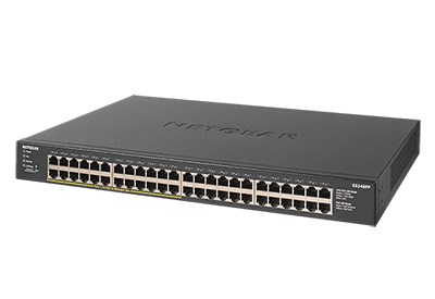 NETGEAR GS348PP Unmanaged Gigabit Ethernet (10/100/1000) Power over Ethernet (PoE) Black NETGEAR GS348PP Unmanaged Gigabit Ethernet (10/100/1000) Power over Ethernet (PoE) Black