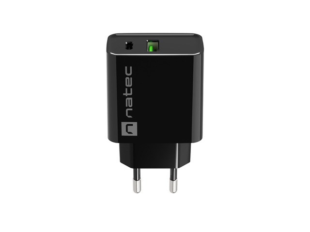 NATEC NETWORK CHARGER RIBERA USB-A+USB-C 20W PD NATEC NETWORK CHARGER RIBERA USB-A+USB-C 20W PD