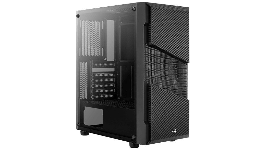 Aerocool Menace Saturn FRGB Midi Tower Black Aerocool Menace Saturn FRGB Midi Tower Black