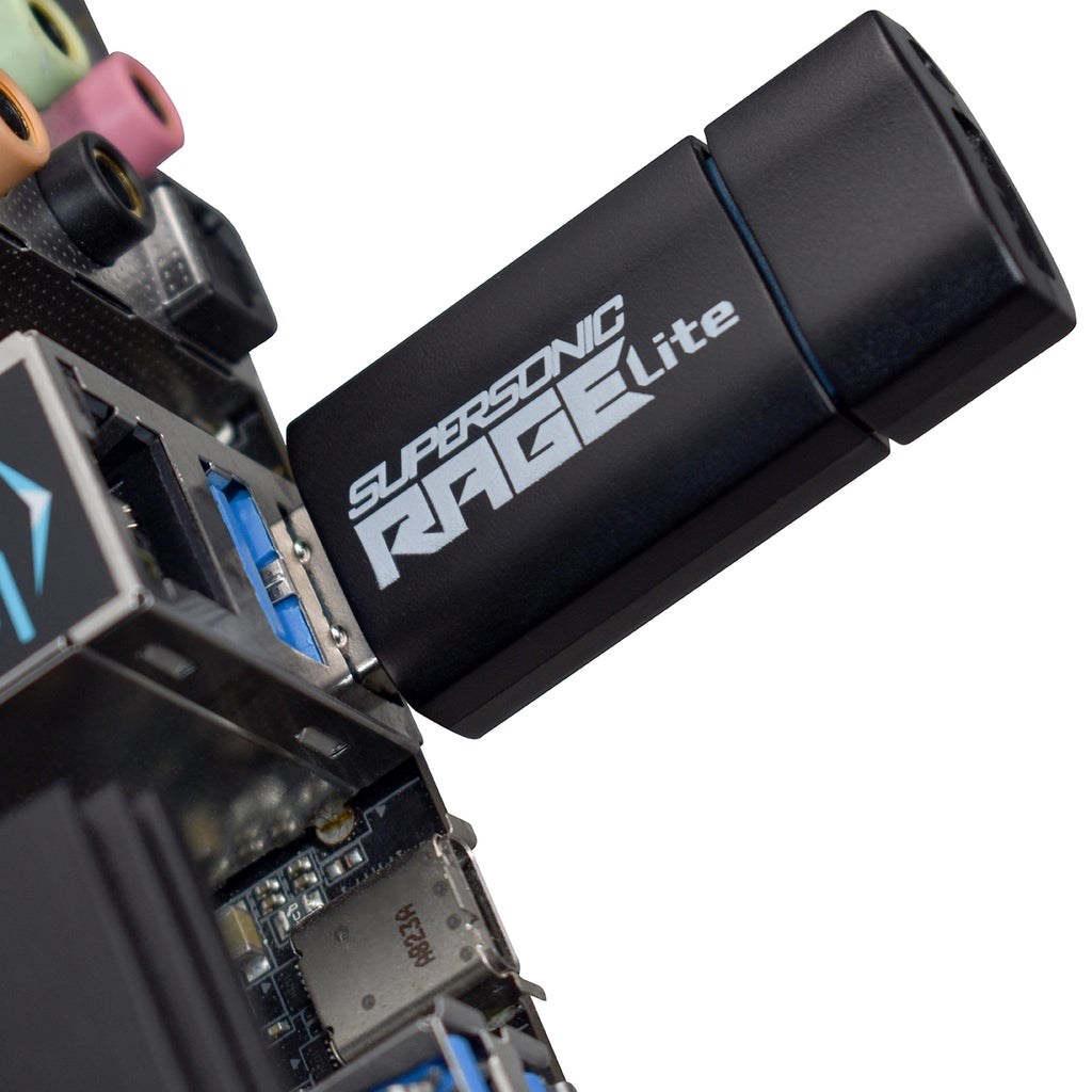 Patriot Memory Supersonic Rage Lite USB flash drive 64 GB USB Type-A 3.2 Gen 1 (3.1 Gen 1) Black, Blue Patriot Memory Supersonic Rage Lite USB flash drive 64 GB USB Type-A 3.2 Gen 1 (3.1 Gen 1) Black, Blue