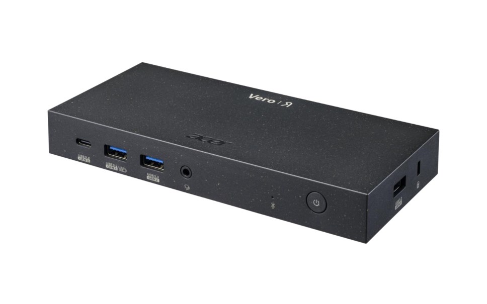 Acer Vero MST Dock M33 100W PD - Black EU (Retail pack) Wired USB 3.2 Gen 2 (3.1 Gen 2) Type-C Acer Vero MST Dock M33 100W PD - Black EU (Retail pack) Wired USB 3.2 Gen 2 (3.1 Gen 2) Type-C