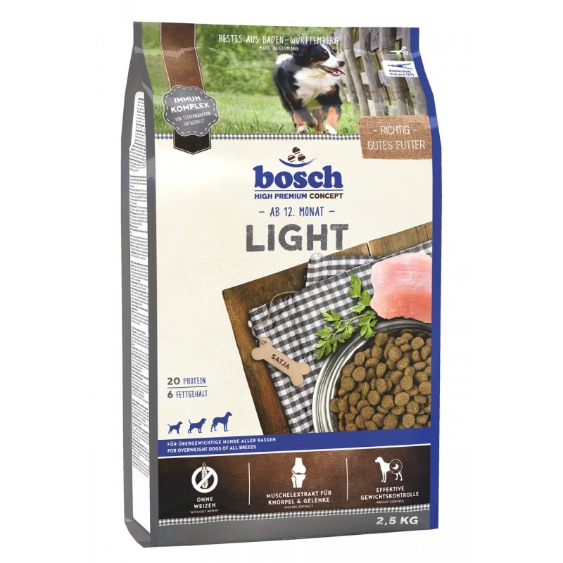 BOSCH Light - dry dog food - 2,5 kg BOSCH Light - dry dog food - 2,5 kg