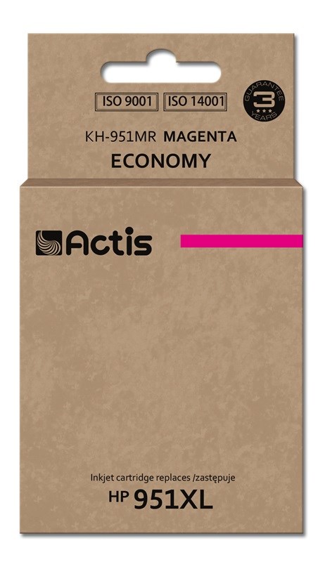 Actis KH-951MR ink (replacement for HP 951XL CN047AE; Standard; 25 ml; magenta) Actis KH-951MR ink (replacement for HP 951XL CN047AE; Standard; 25 ml; magenta)