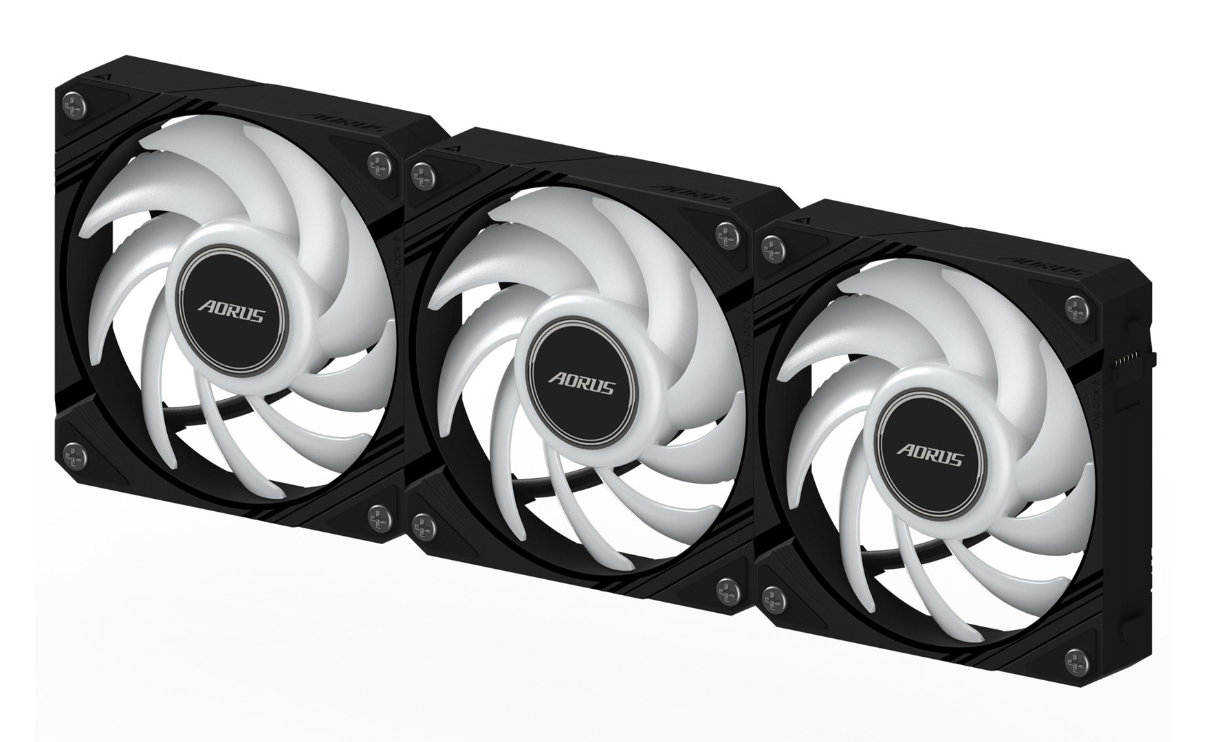 Fan Gigabyte AORUS EZ CHAIN FAN 120, ARGB, 3-pack Fan Gigabyte AORUS EZ CHAIN FAN 120, ARGB, 3-pack