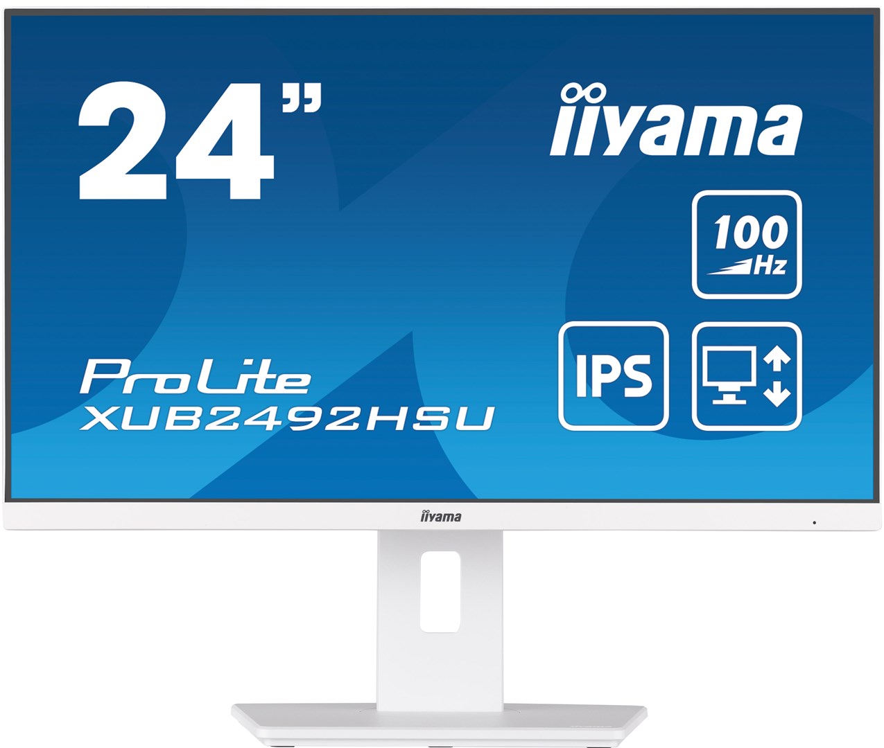 iiyama 24” IPS technology panel with 150mm height adjustable stand and 100Hz refresh rate iiyama 24” IPS technology panel with 150mm height adjustable stand and 100Hz refresh rate