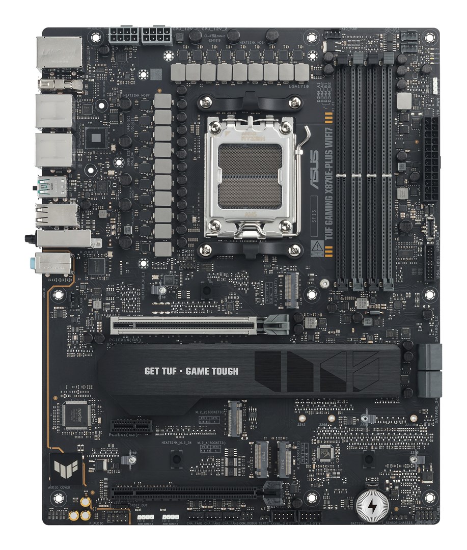 ASUS TUF GAMING X870E-PLUS WIFI7 AMD X870E Socket AM5 ATX ASUS TUF GAMING X870E-PLUS WIFI7 AMD X870E Socket AM5 ATX