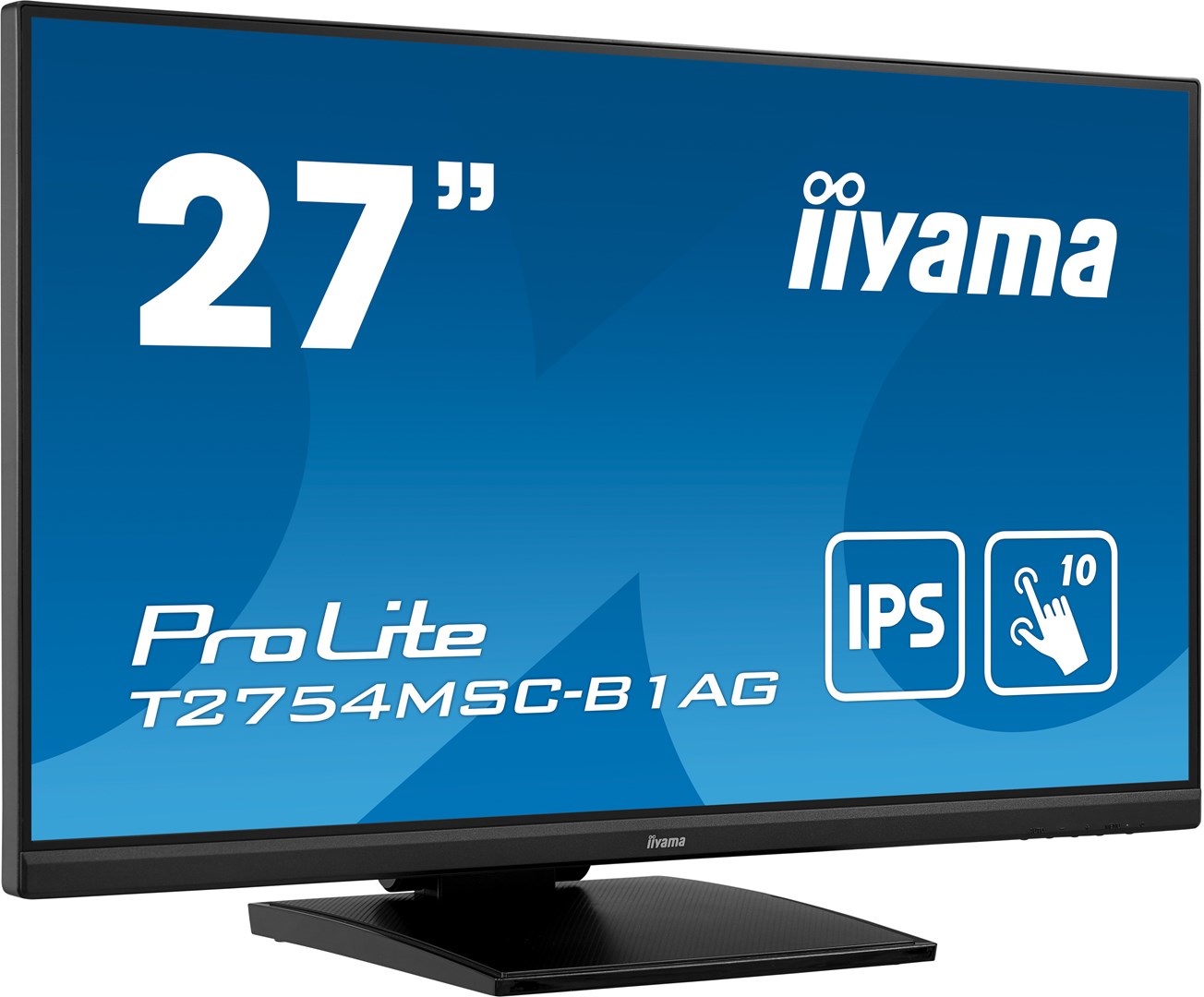 iiyama ProLite 27” PCAP 10pt touch screen featuring IPS panel technology and Anti Glare coating iiyama ProLite 27” PCAP 10pt touch screen featuring IPS panel technology and Anti Glare coating