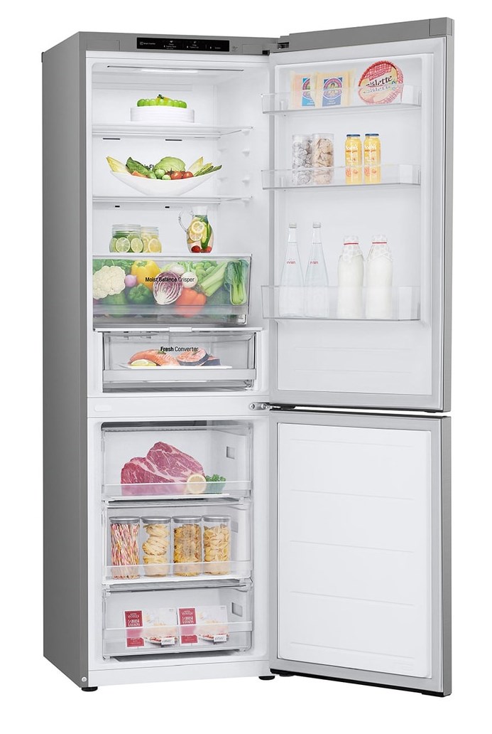 LG GBV3100EPY fridge-freezer Freestanding 344 L E Silver LG GBV3100EPY fridge-freezer Freestanding 344 L E Silver