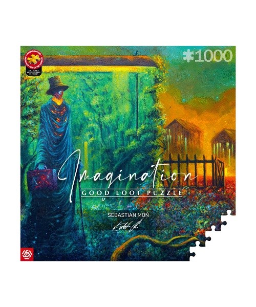 Puzzle Good Loot Imagination - Sebastian Moń: Stationary Traveller II 1000 pc(s) Puzzle Good Loot Imagination - Sebastian Moń: Stationary Traveller II 1000 pc(s)