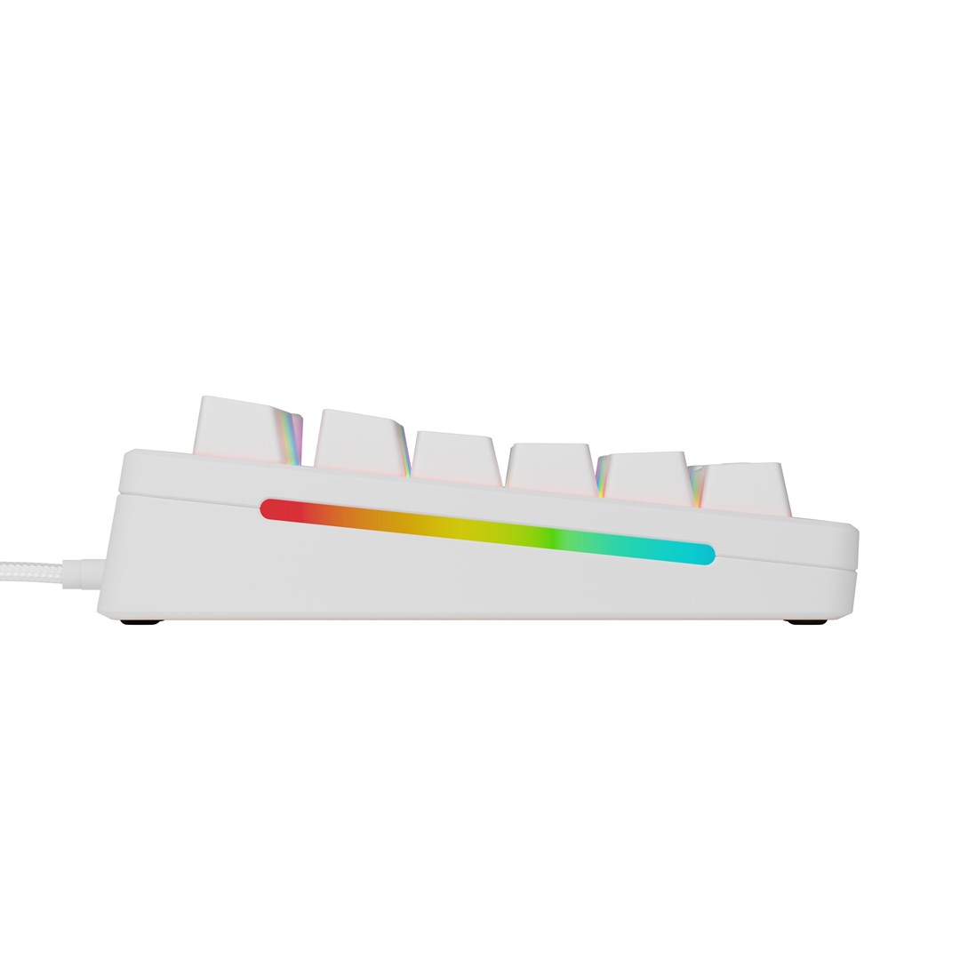 Glorious Gaming GMMK 3 HE 75% Prebuilt Wired White - US Glorious Gaming GMMK 3 HE 75% Prebuilt Wired White - US