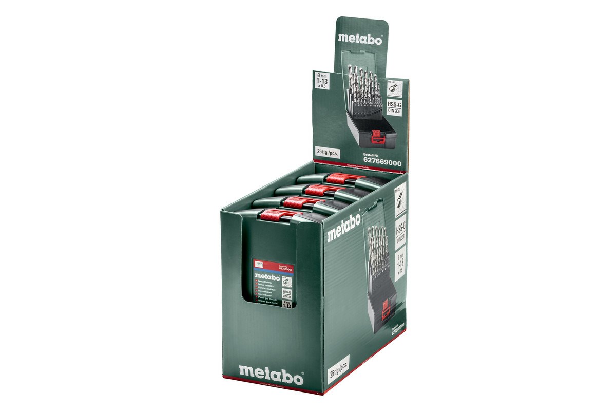 Metabo 627669000 drill bit Drill bit set 25 pc(s) Metabo 627669000 drill bit Drill bit set 25 pc(s)