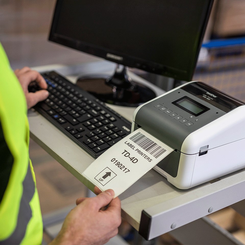 Brother TD-4550DNWB - etiketprinter - Brother TD-4550DNWB - etiketprinter -