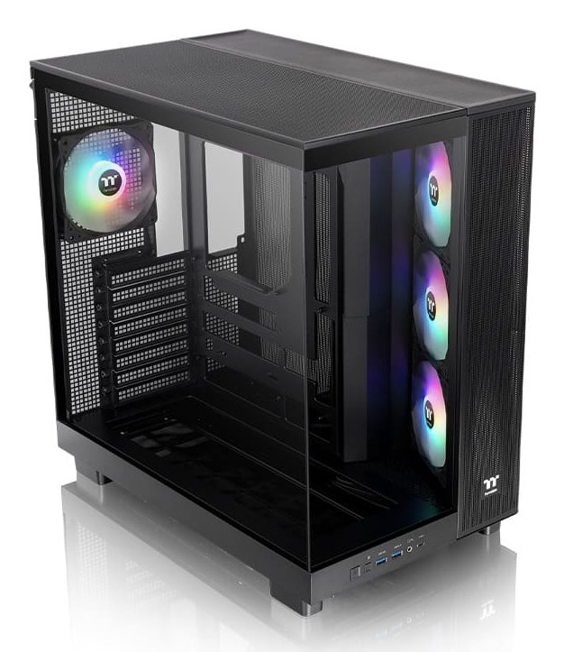 Thermaltake View 380 XL TG ARGB Midi Tower Black Thermaltake View 380 XL TG ARGB Midi Tower Black