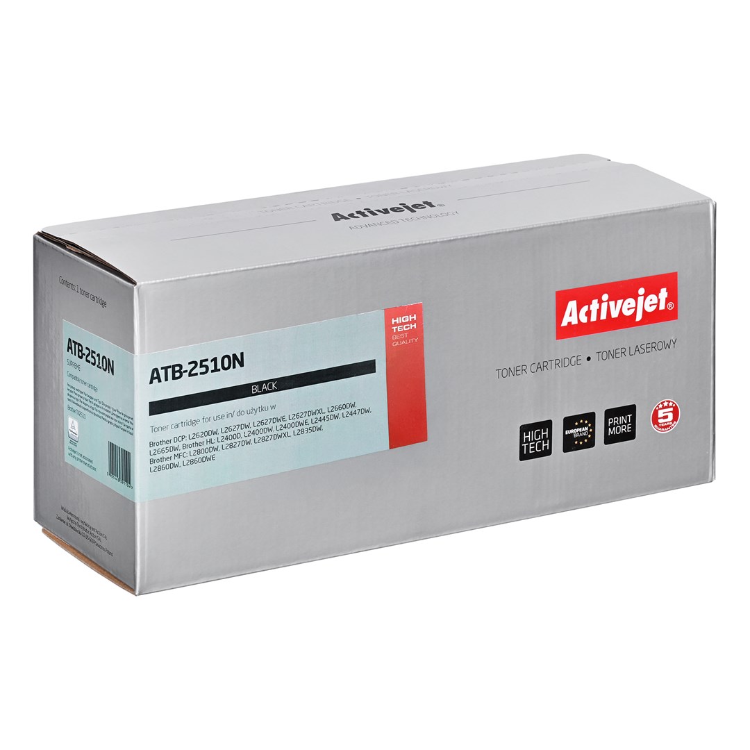 Activejet ATB-2510N Toner for Brother printers; Replacement Brother TN2510; Supreme; 1200 pages; black) Activejet ATB-2510N Toner for Brother printers; Replacement Brother TN2510; Supreme; 1200 pages; black)