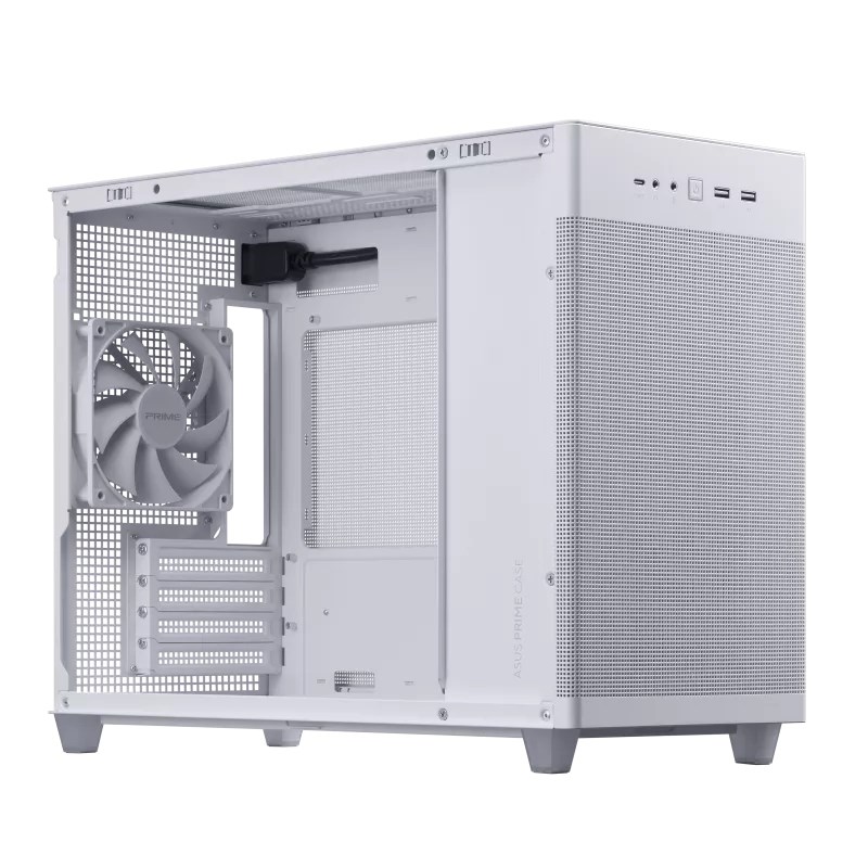 Asus AP201 Prime Case TG white PC case Asus AP201 Prime Case TG white PC case