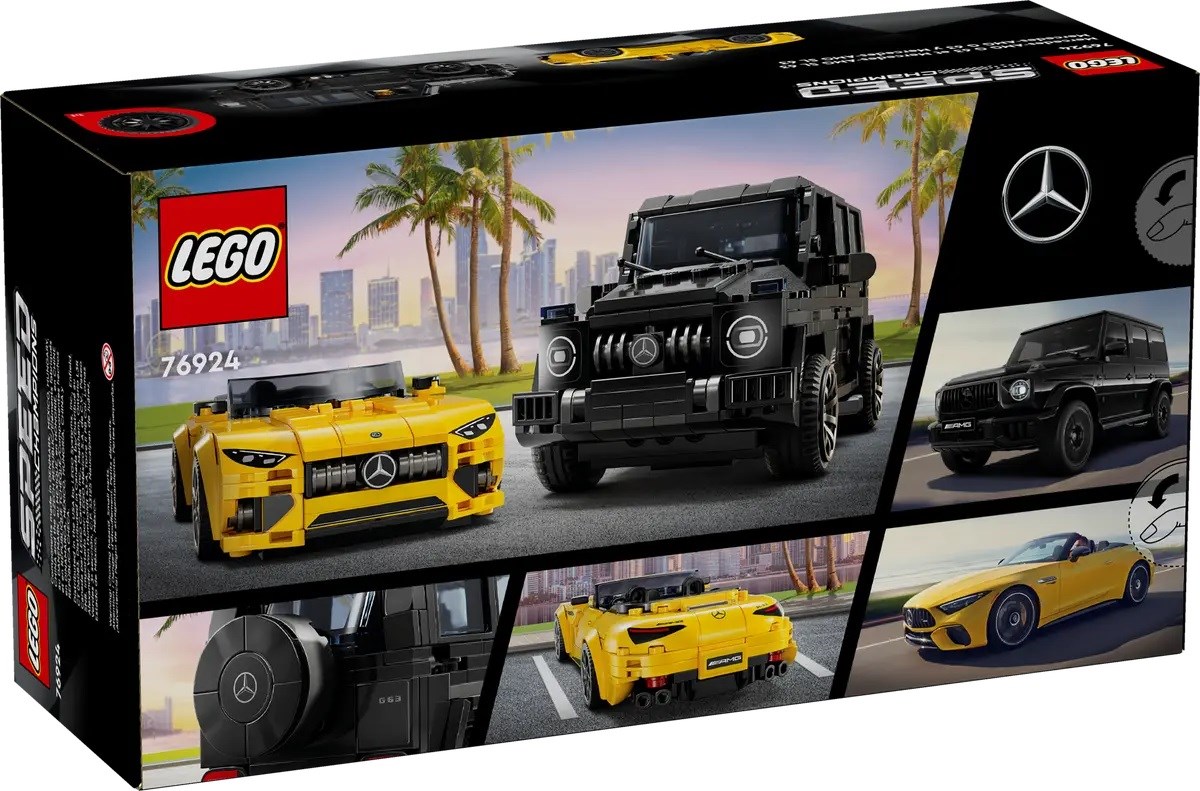 LEGO SPEED CHAMPIONS 76924 Mercedes-AMG G 63 and Mercedes-AMG SL 63 LEGO SPEED CHAMPIONS 76924 Mercedes-AMG G 63 and Mercedes-AMG SL 63