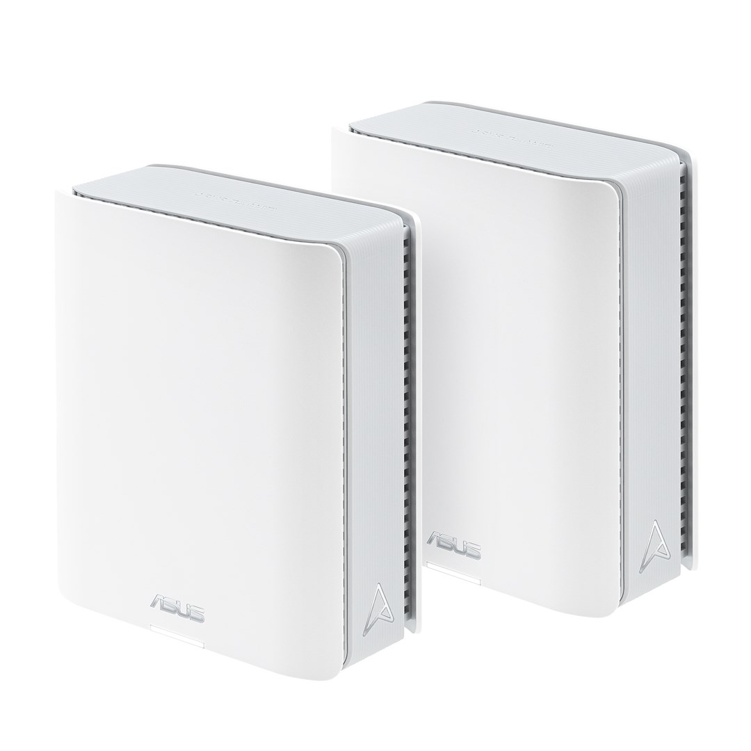 ASUS ZenWiFi BT8 (2-pack) Tri-band (2.4 GHz / 5 GHz / 6 GHz) Wi-Fi 7 (802.11be) White 3 Internal ASUS ZenWiFi BT8 (2-pack) Tri-band (2.4 GHz / 5 GHz / 6 GHz) Wi-Fi 7 (802.11be) White 3 Internal