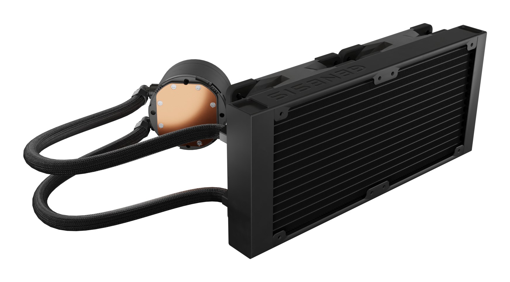 GENESIS NLG-2318 computer cooling system Computer case Liquid cooling kit Black GENESIS NLG-2318 computer cooling system Computer case Liquid cooling kit Black