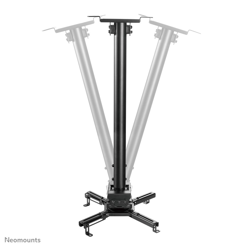 Neomounts CL25-540BL1 Beamer ceiling mount - h 60,5-90,5 cm - easy-install - full motion Neomounts CL25-540BL1 Beamer ceiling mount - h 60,5-90,5 cm - easy-install - full motion