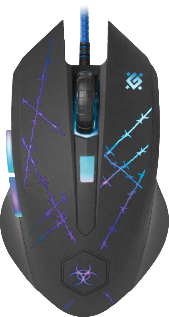 Defender Forced GM-020L mouse Gaming Ambidextrous USB Type-A Optical 3200 DPI Defender Forced GM-020L mouse Gaming Ambidextrous USB Type-A Optical 3200 DPI