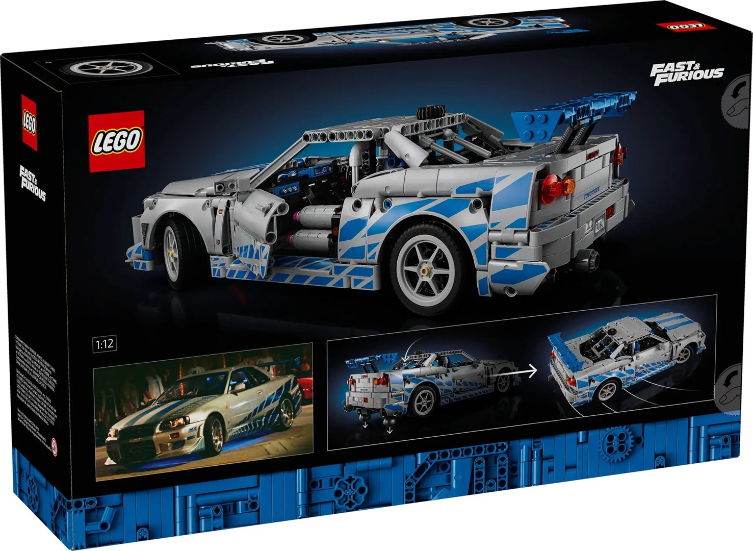 LEGO TECHNIC 42210 2 Fast 2 Furious Nissan Skyline GT-R (R34) LEGO TECHNIC 42210 2 Fast 2 Furious Nissan Skyline GT-R (R34)