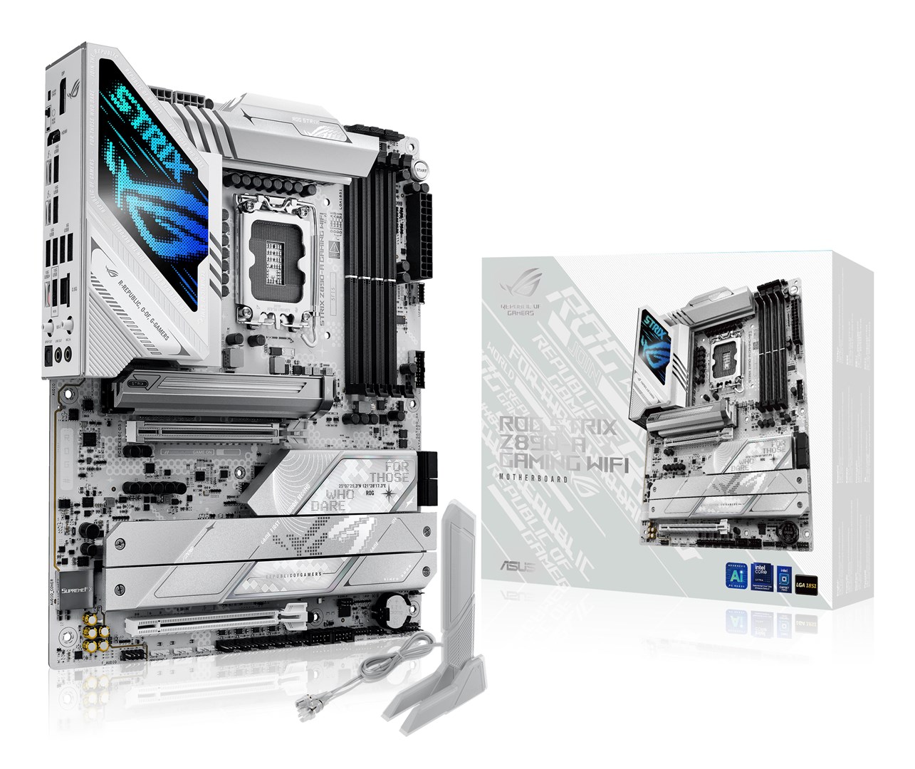 ASUS ROG STRIX Z890-A GAMING WIFI Intel Z890 LGA 1851 (Socket V1) ATX ASUS ROG STRIX Z890-A GAMING WIFI Intel Z890 LGA 1851 (Socket V1) ATX