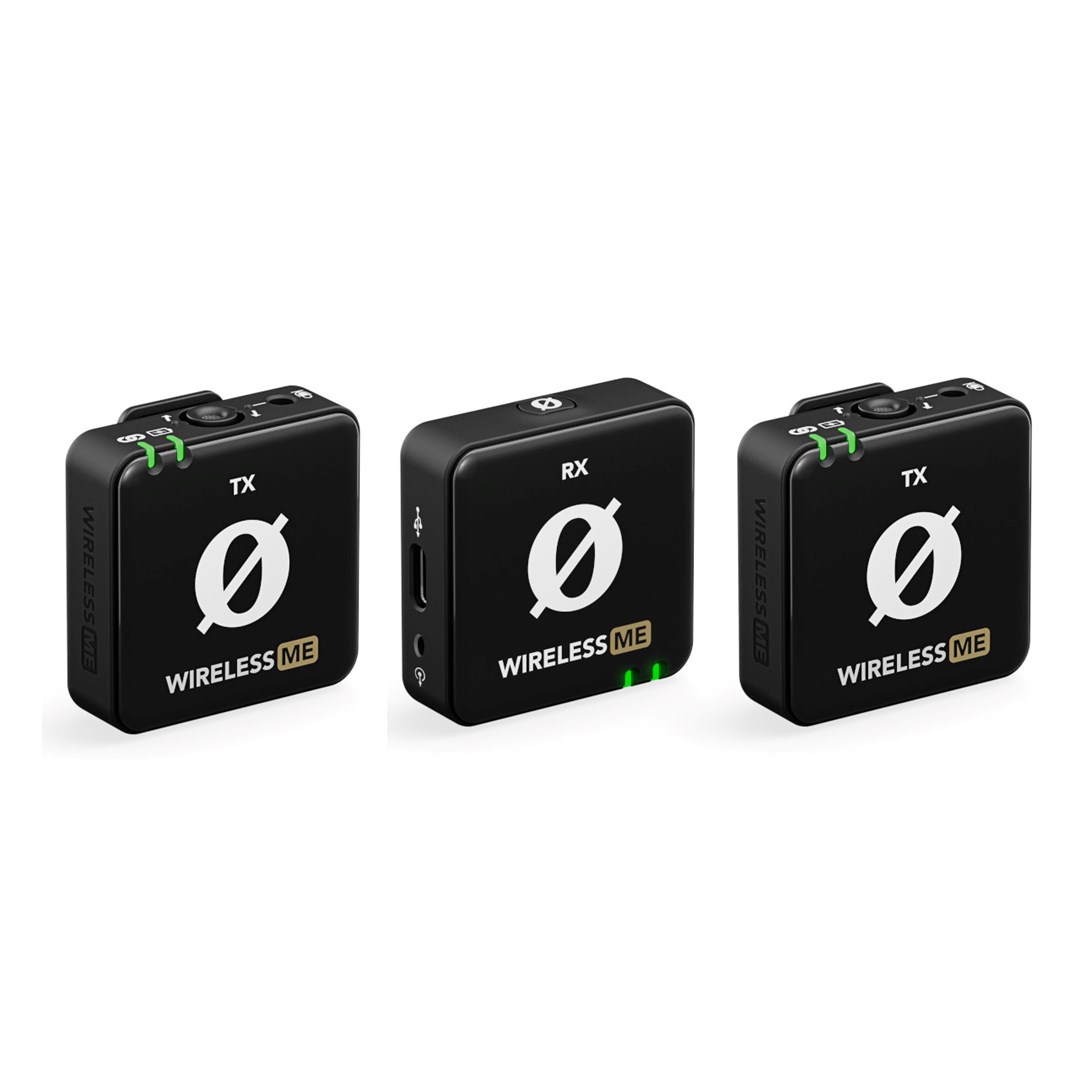 RØDE Wireless ME Dual - compact wireless microphone system with two transmitters for two-channel recording RØDE Wireless ME Dual - compact wireless microphone system with two transmitters for two-channel recording