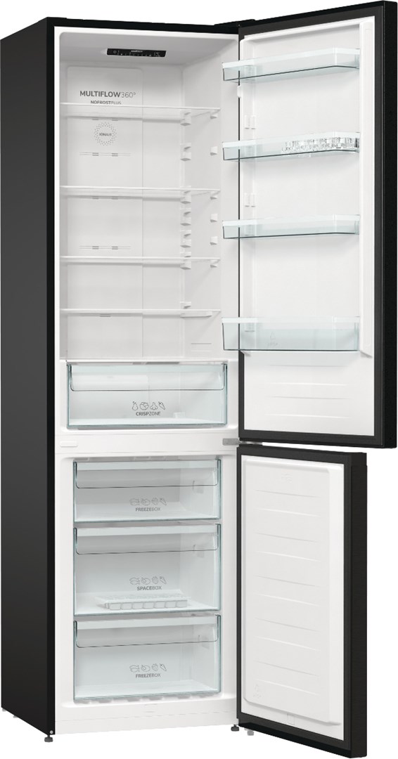 Gorenje NRK6202EBXL4 fridge-freezer Freestanding 331 L E Black Gorenje NRK6202EBXL4 fridge-freezer Freestanding 331 L E Black