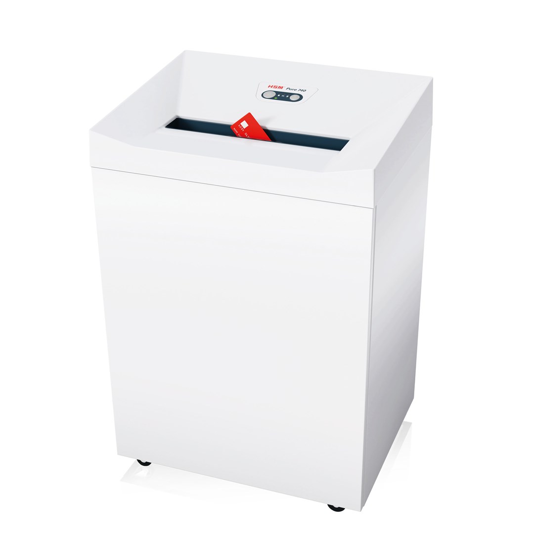 HSM Pure 740 shredder, 145 l, 3,9 mm HSM Pure 740 shredder, 145 l, 3,9 mm