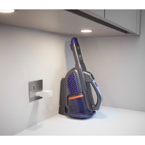 Black & Decker BHHV520BFP handheld vacuum Black, Violet Bagless Black & Decker BHHV520BFP handheld vacuum Black, Violet Bagless