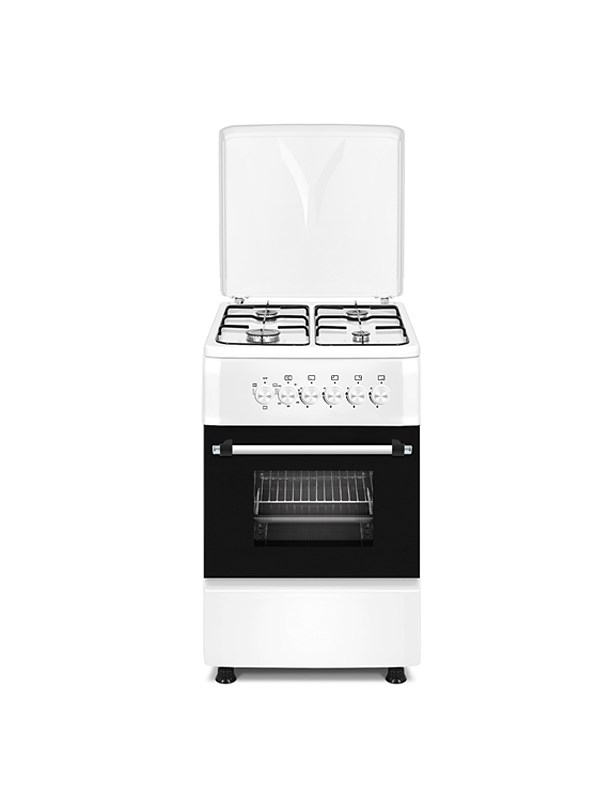 Ravanson KWGE-K550 white gas-electric cooker Ravanson KWGE-K550 white gas-electric cooker