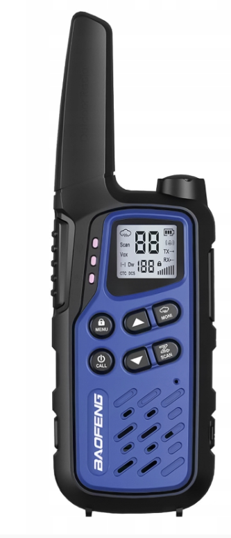 Walkie-Talkie Baofeng BF-T25E Blue, 2 pieces Walkie-Talkie Baofeng BF-T25E Blue, 2 pieces