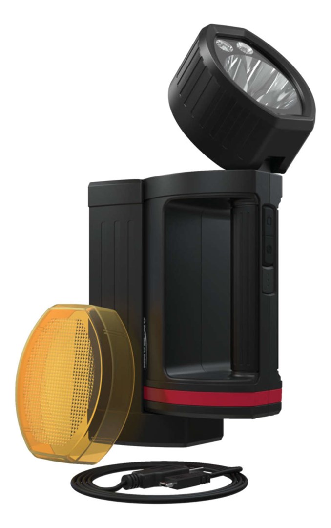 Ansmann HS20R Pro Black, Red Hand flashlight LED Ansmann HS20R Pro Black, Red Hand flashlight LED