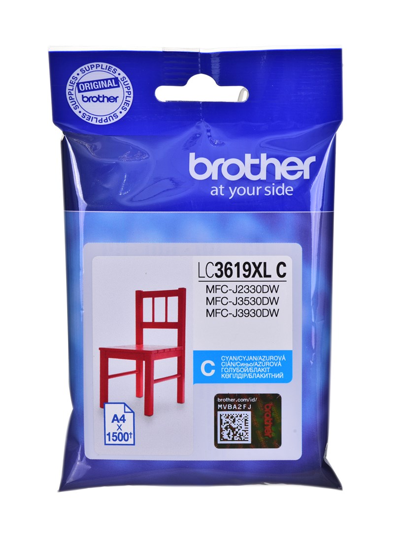 Brother LC-3619XLC ink cartridge Original Cyan 1 pc(s) Brother LC-3619XLC ink cartridge Original Cyan 1 pc(s)