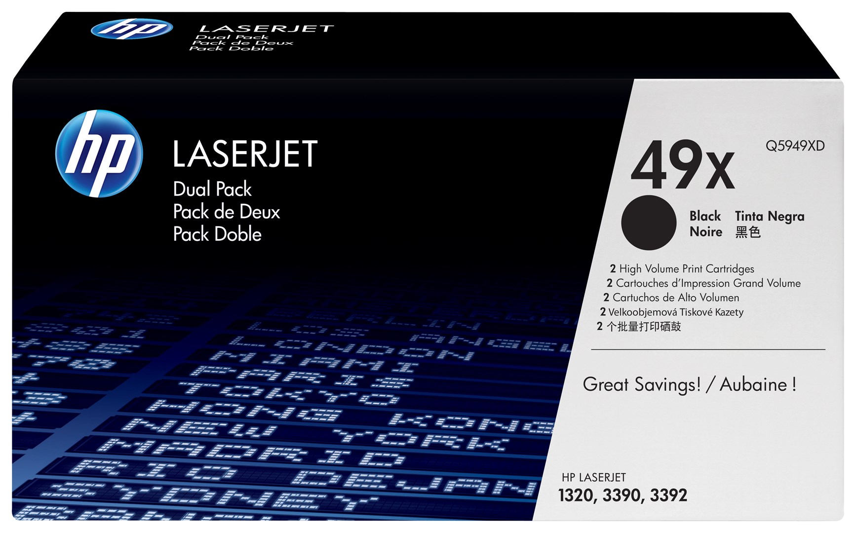 HP 49X toner cartridge 2 pc(s) Original Black HP 49X toner cartridge 2 pc(s) Original Black