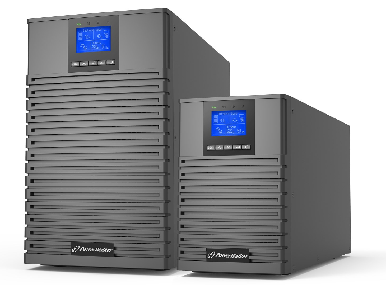 PowerWalker VFI 1000 ICT IoT Double-conversion (Online) 1 kVA 1000 W 4 AC outlet(s) PowerWalker VFI 1000 ICT IoT Double-conversion (Online) 1 kVA 1000 W 4 AC outlet(s)