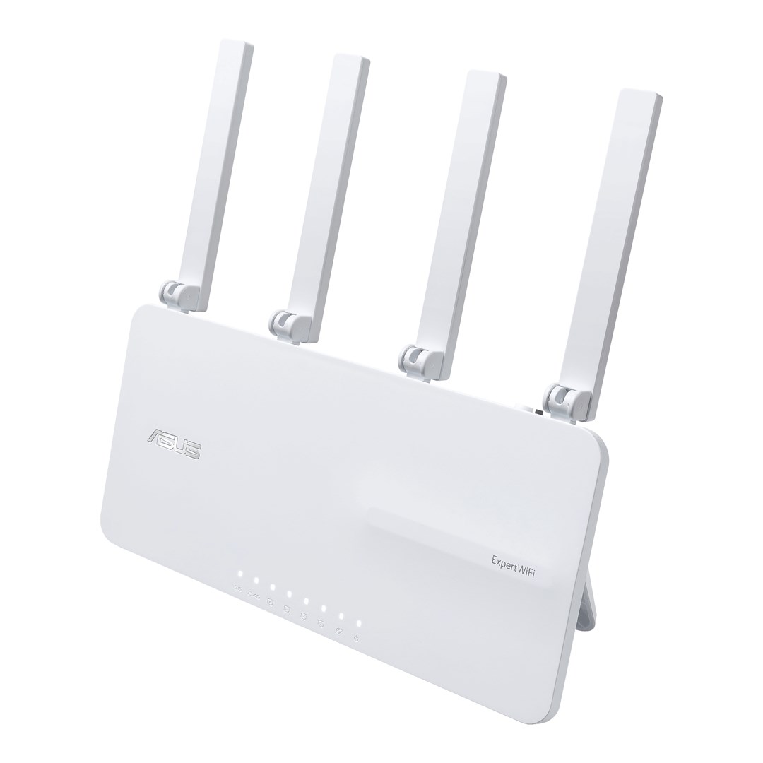 ASUS EBR63 – Expert WiFi wireless router Gigabit Ethernet Dual-band (2.4 GHz / 5 GHz) White ASUS EBR63 – Expert WiFi wireless router Gigabit Ethernet Dual-band (2.4 GHz / 5 GHz) White