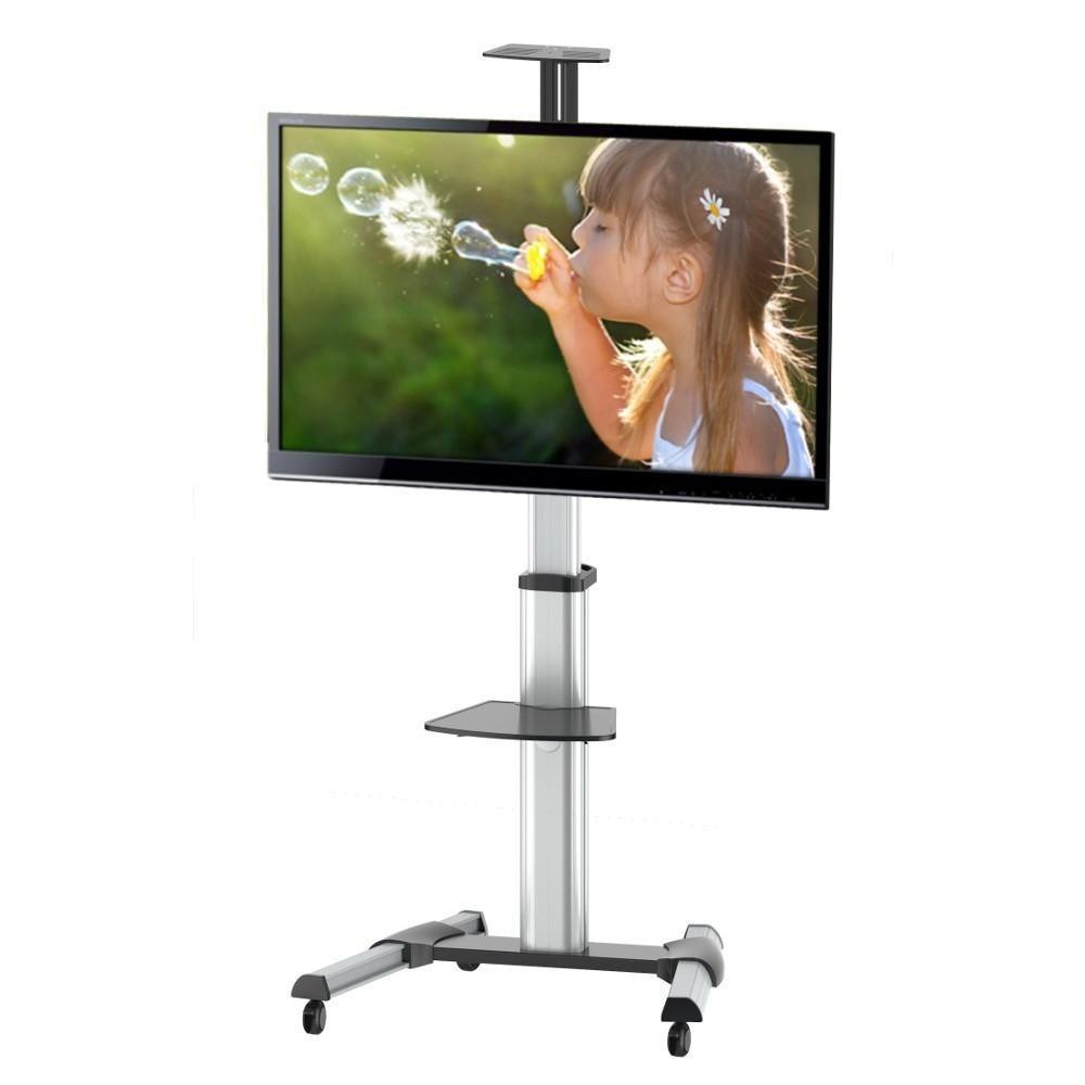 Techly Floor Support Trolley for LCD / LED / Plasma 37-70 with Shelf " ICA-TR15 Techly Floor Support Trolley for LCD / LED / Plasma 37-70 with Shelf " ICA-TR15