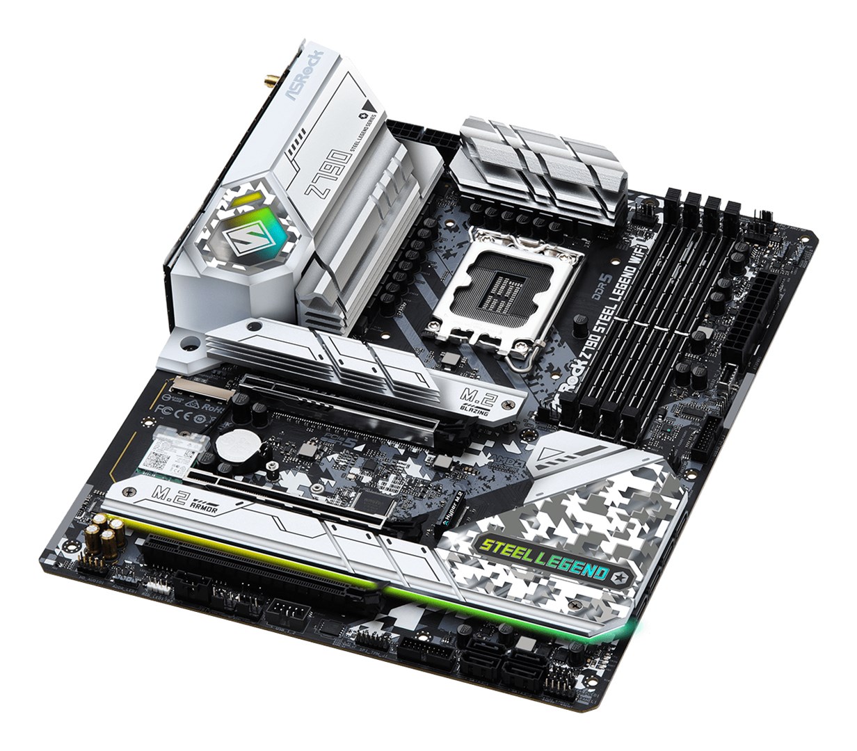 Asrock Z790 Steel Legend WiFi Intel Z790 LGA 1700 ATX Asrock Z790 Steel Legend WiFi Intel Z790 LGA 1700 ATX