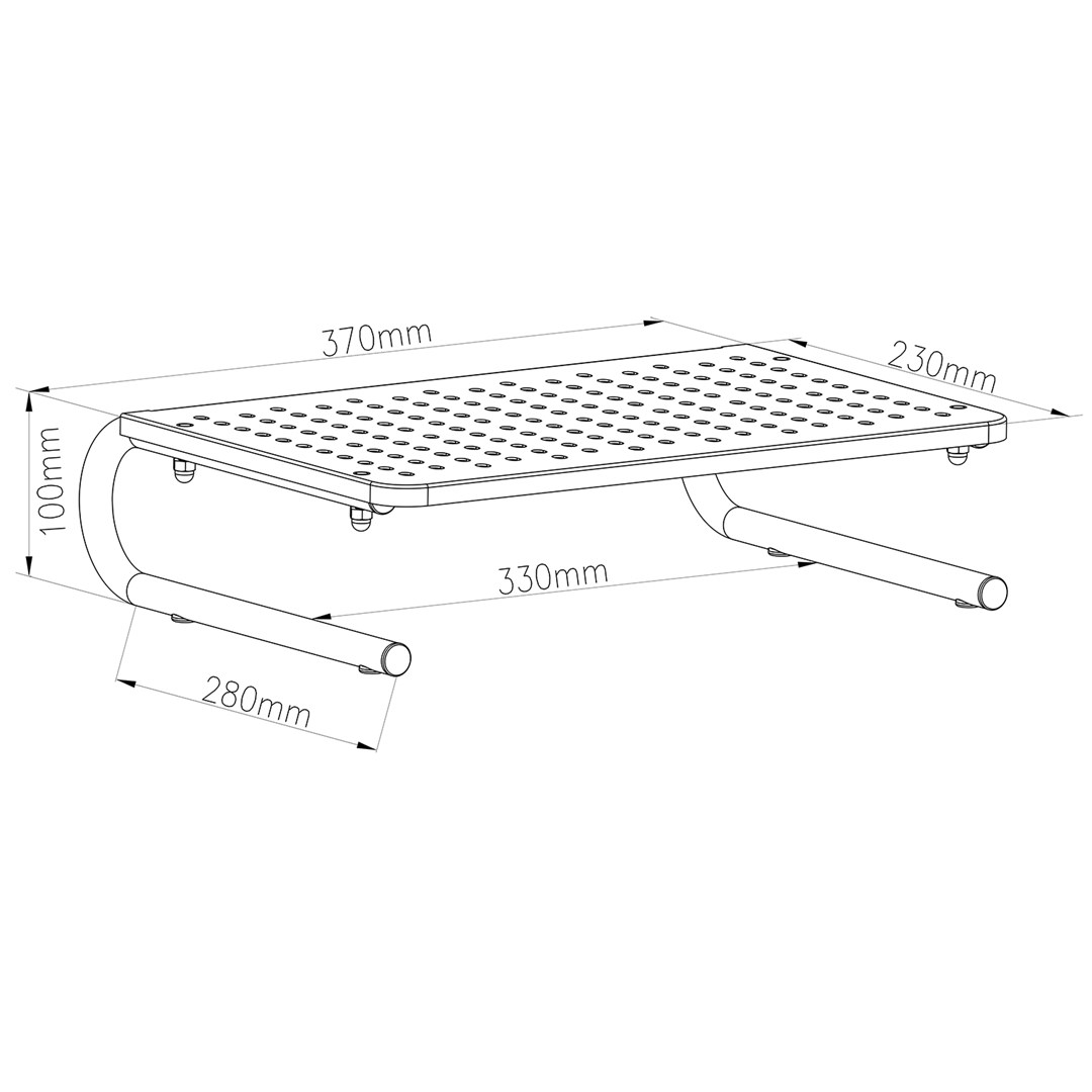 Maclean MC-948 Monitor / Laptop Stand for Screens 13-32", Maclean MC-948 Monitor / Laptop Stand for Screens 13-32",