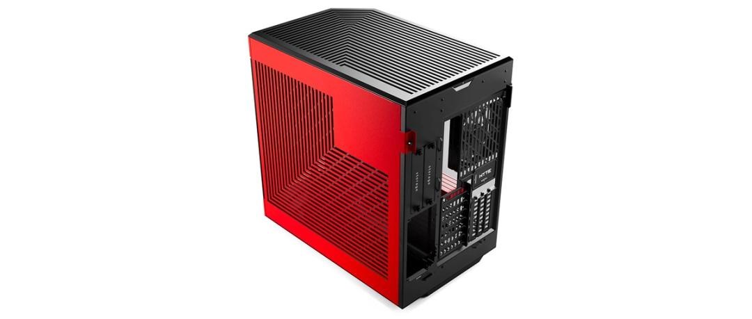 HYTE Y60 Midi Tower Black, Red HYTE Y60 Midi Tower Black, Red