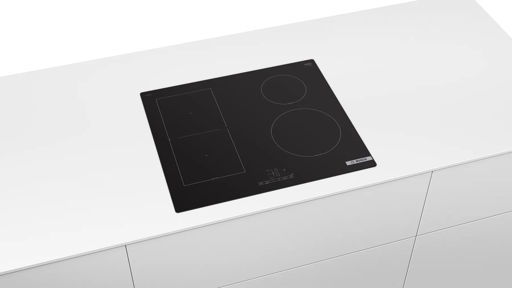 Bosch Serie 4 PVS61RBB5E hob Black Built-in 60 cm Zone induction hob 4 zone(s) Bosch Serie 4 PVS61RBB5E hob Black Built-in 60 cm Zone induction hob 4 zone(s)