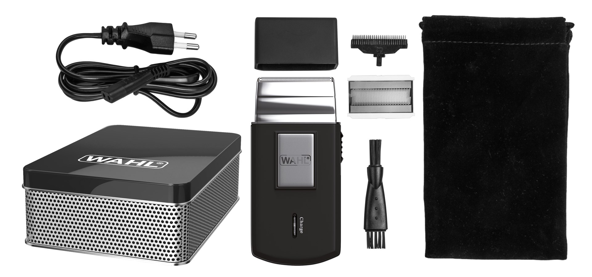 Wahl 3615-1016 men's shaver Foil shaver Trimmer Black, Silver Wahl 3615-1016 men's shaver Foil shaver Trimmer Black, Silver