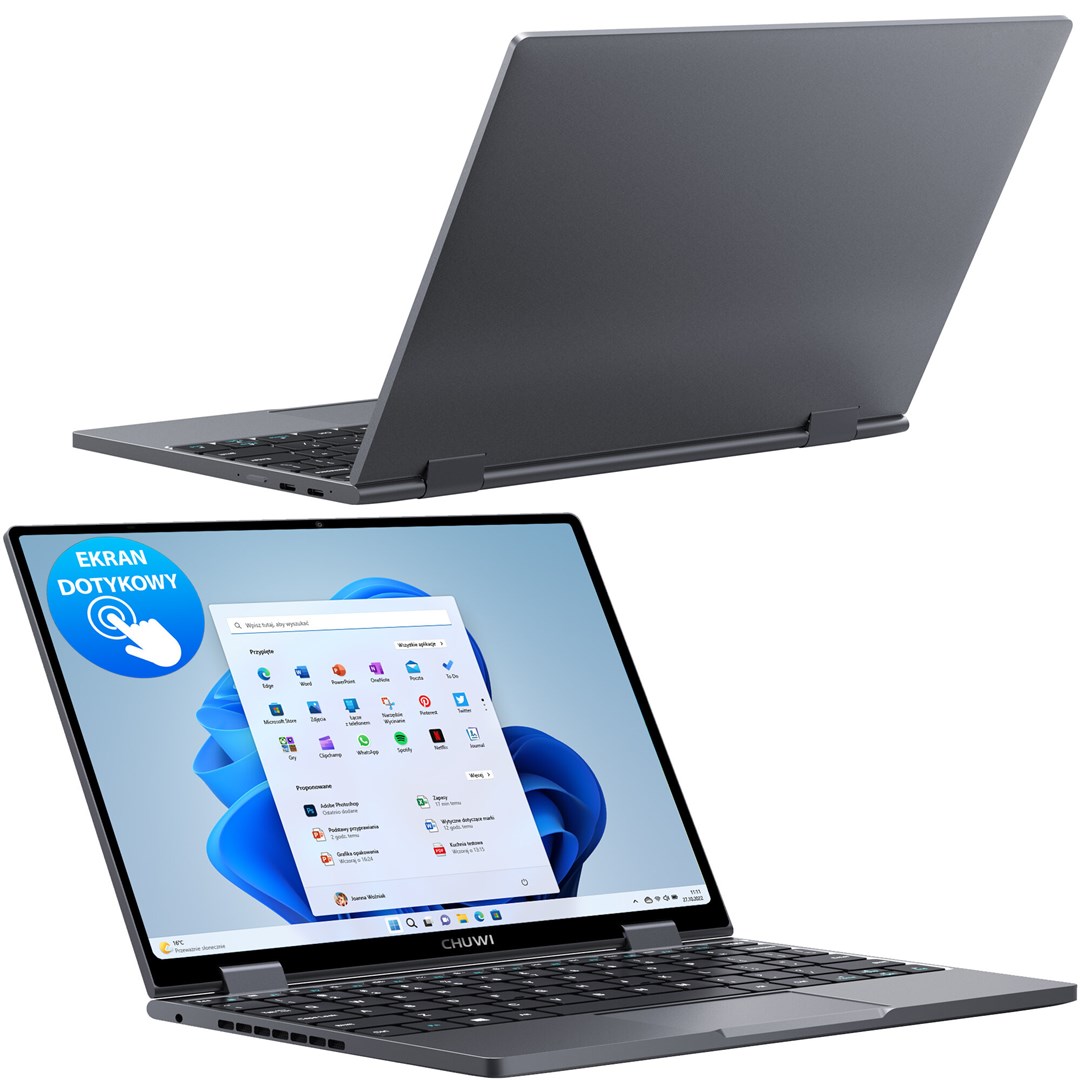 Chuwi MiniBook-X-2023-K3-SR N150/10.51" (1200x1920) IPS touchscreen/16GB/512GB SSD/BT/BLKB/x360/Win 11 Home Silver Chuwi MiniBook-X-2023-K3-SR N150/10.51" (1200x1920) IPS touchscreen/16GB/512GB SSD/BT/BLKB/x360/Win 11 Home Silver