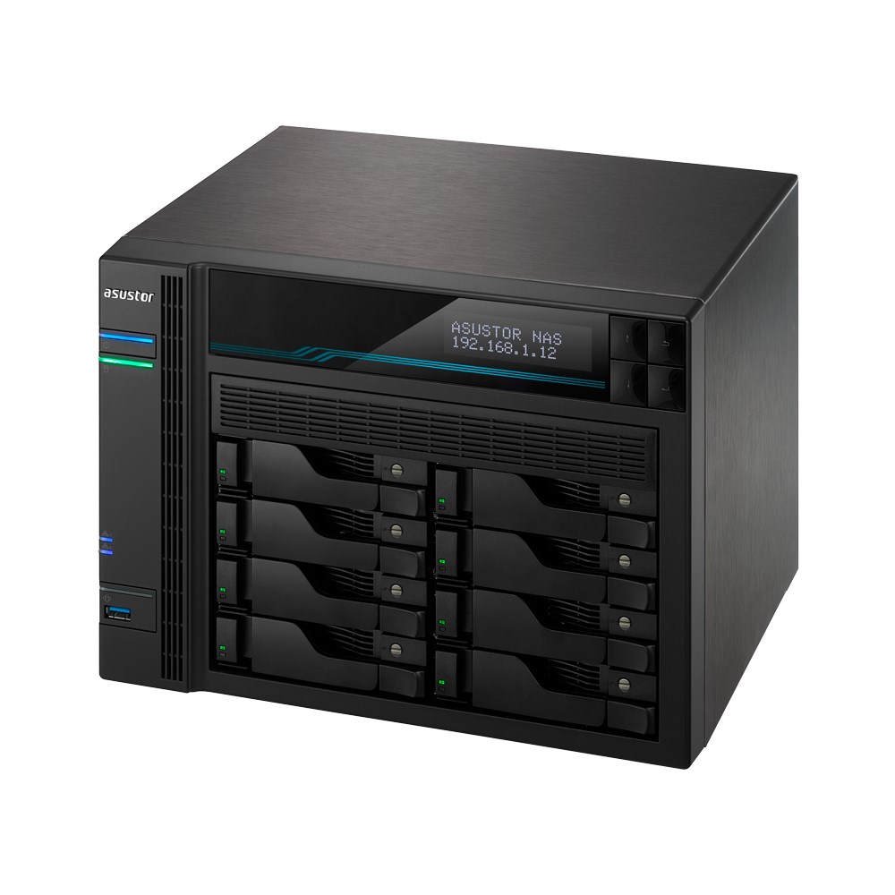 Asustor AS6508T NAS Tower Intel Atom® C3538 8 GB DDR4 0 TB ADM Black Asustor AS6508T NAS Tower Intel Atom® C3538 8 GB DDR4 0 TB ADM Black