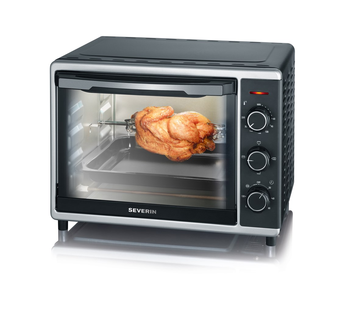 Severin 2056 30 L Black, Stainless steel Grill Severin 2056 30 L Black, Stainless steel Grill