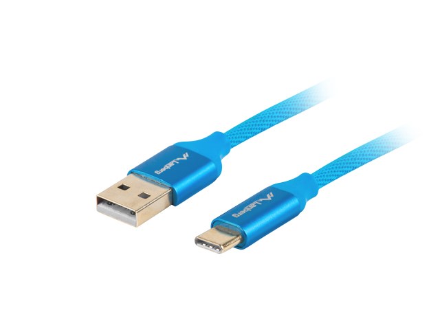 Lanberg CA-USBO-22CU-0005-BL USB cable 0.5 m USB 2.0 USB A USB C Blue Lanberg CA-USBO-22CU-0005-BL USB cable 0.5 m USB 2.0 USB A USB C Blue
