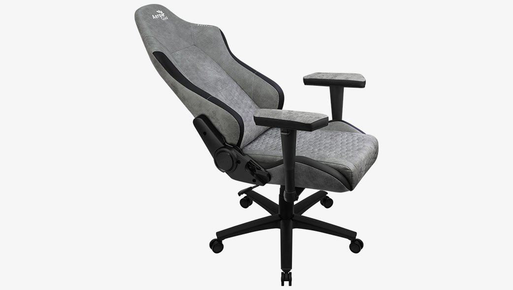 Aerocool Crown AeroSuede Universal gaming chair Padded seat Stone Grey Aerocool Crown AeroSuede Universal gaming chair Padded seat Stone Grey