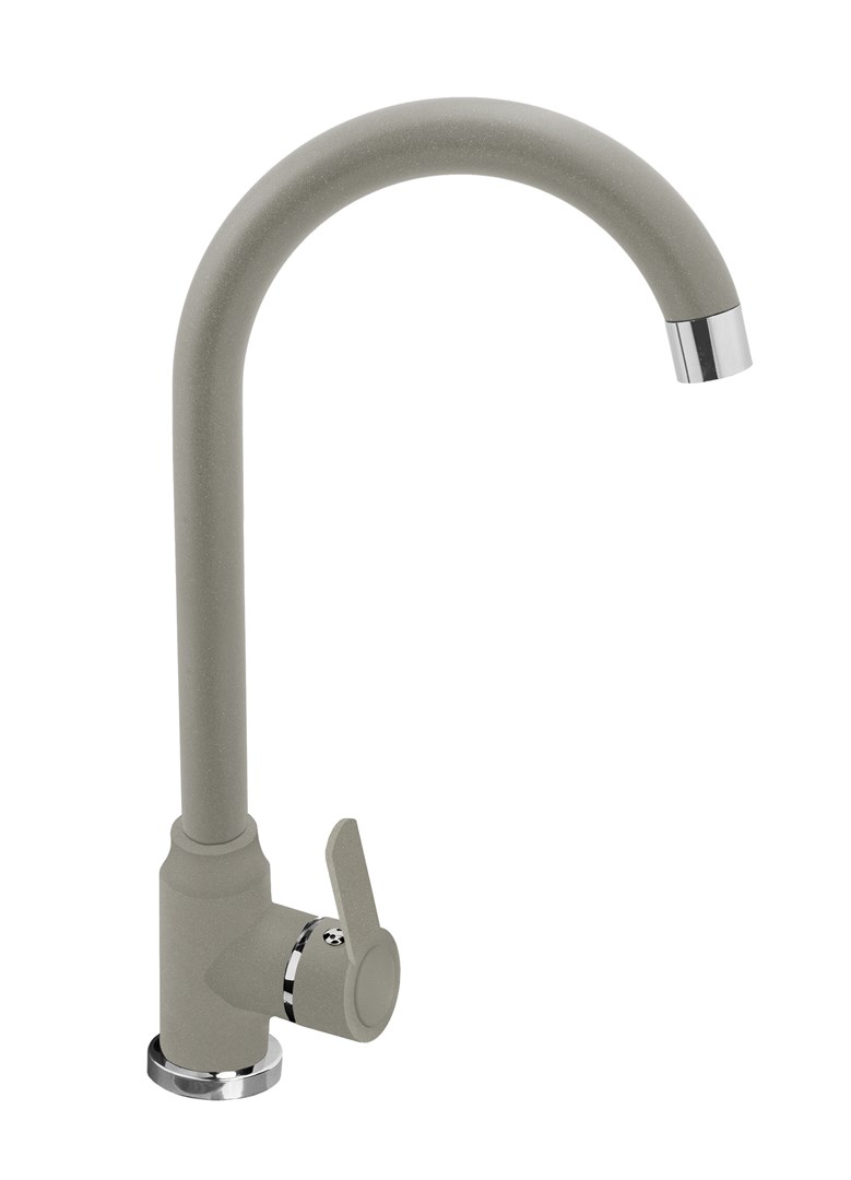 PYRAMIS LUNGO kitchen mixer 090930501 grey concrete PYRAMIS LUNGO kitchen mixer 090930501 grey concrete